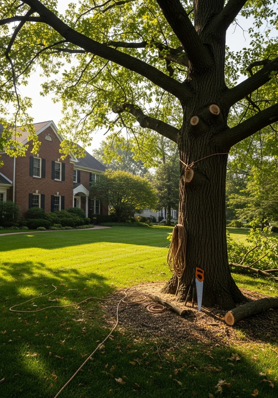 Detailed view of professional home improvement work on a Wheaton property.